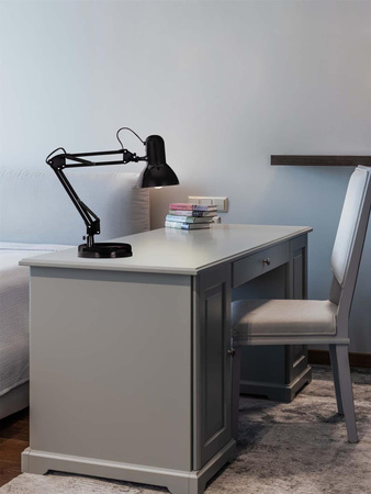 Nowoczesna lampka dla architekta K-MT-COSMO CZARNY z serii COSMO