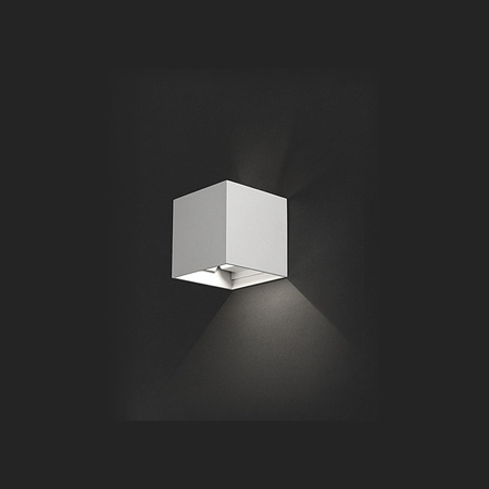 Nowodvorski Lampa ścienna natynkowa biała LIMA LED 