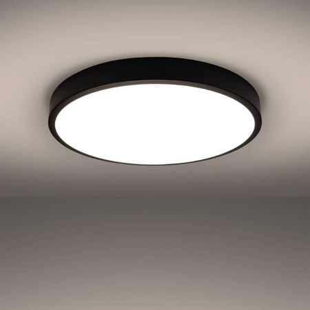 Plafon ONYX 60 czarny LED 3000K