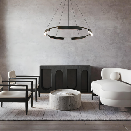 Light prestige Tura 1 wisząca 60cm czarna LP-9786/1P 60cm BK