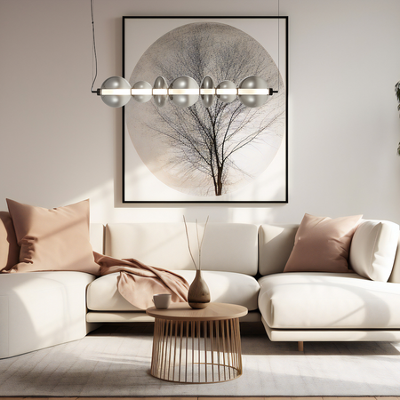 Lampa wisząca DAPHNE SMOKED 40W 3000K IP20