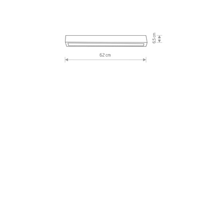 Nowodvorski Plafon czarny STRAIGHT CEILING LED S