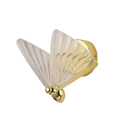 Light prestige Mariposa kinkiet złoty LP-1715/1W