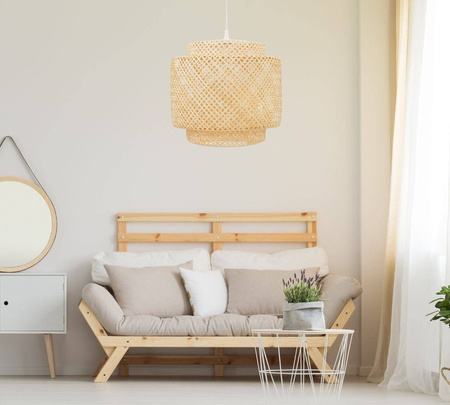 Lampa wisząca BOHO bambusowa 40cm DMT58