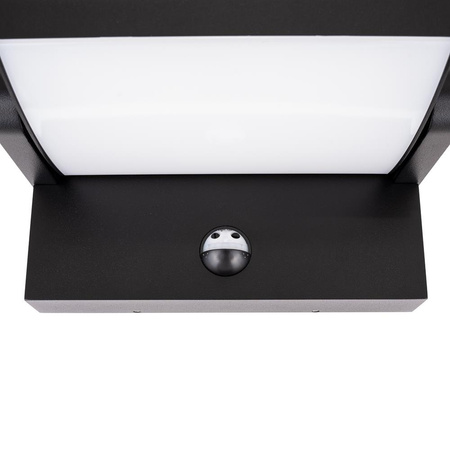 Projektor Oprawa Elewacyjna V-TAC 17W LED Czujnik Ruchu Czarna IP65 VT-11020S 4000K 2520lm