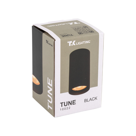 Lampa sufitowa TUNE Black 1xGU10 S