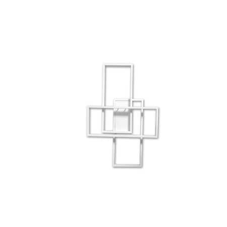 Plafon lampa LED Galaxis Orion 72W 56x37x8 cm biały + pilot