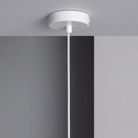 Naturalna lampa wisząca E27 Boho Handan
