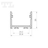 LED P22-3 Profil 2000 mm czarny lakierowany (nr kat 8622313)