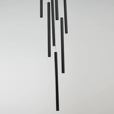  Lampa wisząca Lungo 7xG9 czarna