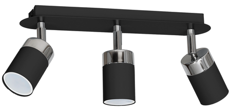 Lampa sufitowa JOKER BLACK 3xGU10