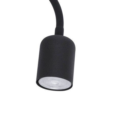 Kinkiet MAJA Black E27 + GU10
