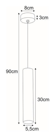 Lampa wisząca K-4825 z serii CORK