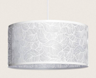 Lampa Wisząca z Metalu Cassandra biała