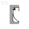 LED P26-1 Profil 2000 mm anod (nr kat 8626102)
