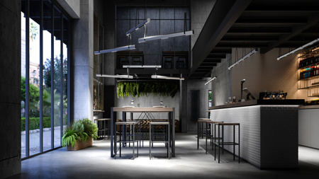 Kluś Lampa wisząca LED Tulip TU MANY ZW L=1131mm, DOT/Blenda, 43W, 4000K, DALI, INDUSTRIAL