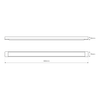 Listwa LED Batten 27W 90cm 4000K - Czarny