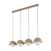 Tk Lighting BONO SABIA 4XG9 LAMPA WISZĄCA