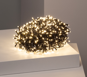 Lampki choinkowe  LED Girlanda świetlna czarna 35m długa IP44