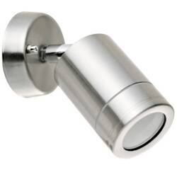 Kinkiet zewnętrzny OLIMP 1xGU10 satyna, ruchomy stal