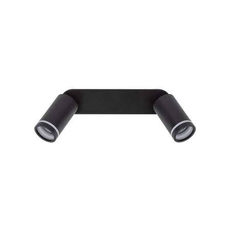 Lampa sufitowa JET Black 2xGU10