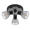 Lampa Candellux 98-61546 plafon E14 czarny chrom