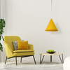 Lampa wisząca CONO Yellow 1xE27
