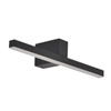 Nevada kinkiet M czarny IP44 LED