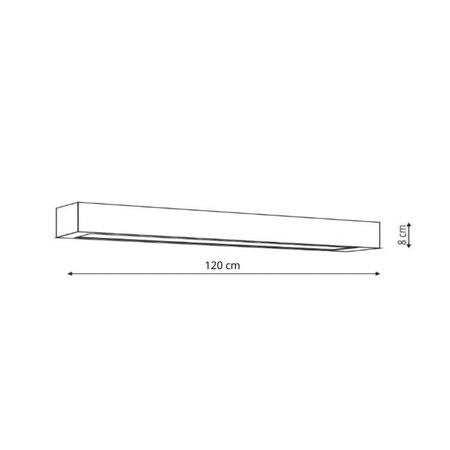 Lampa sufitowa Ibros XL CCT 1xLED biała IP44 LP-7001/1C WH 120 36 CCT