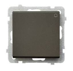 Łącznik zwierny "dzwonek" Ospel Sonata Czekoladowy Metalik