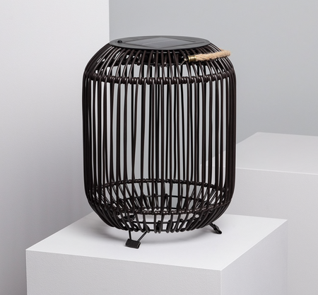 Latarnia LED Lampa solarna 38cm Lampion do ogrodu