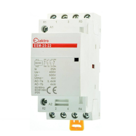 Stycznik ESM-25-22 2P 25A AC 230V