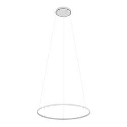 Nowoczesna lampa wisząca CIRCOLO LED M 21W 3000K biała Nowodvorski 11604