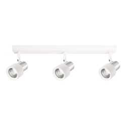 Cino Spot 3xGU10 Biały + Chrom