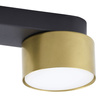Lampa sufitowa SPACE Black/Gold 2xGX53