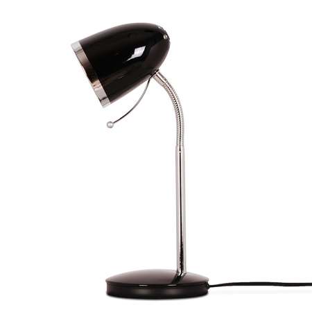 Ponadczasowa, regulowana lampka biurkowa K-MT-200 CZARNY z serii KAJTEK
