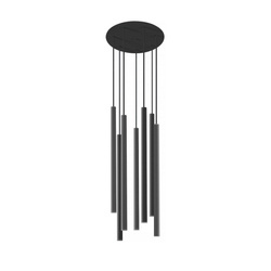 Nowodvorski Lampa wisząca czarna LASER 490