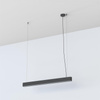 Nowodvorski Lampa wisząca grafitowa SOFT LED 90X6 7535