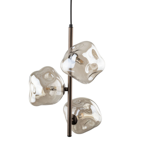 LAVA BROWN LAMPA WISZĄCA 3xG9