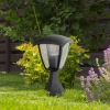 Lampa zewnętrzna IGMA niska czarna 1xE27