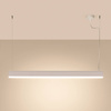 Lampa wisząca FARGE biała LED 3000K