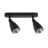 Light prestige Campana 2 spot czarny LP-3103/2WS BK