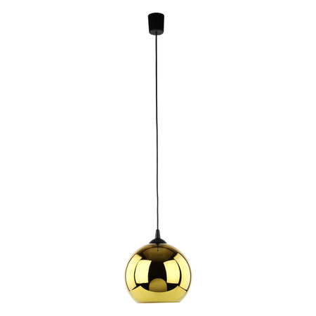 Lampa wisząca CUBUS ZŁOTY 1xE27