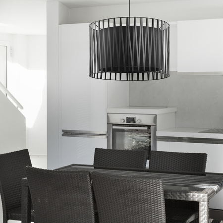 Lampa wisząca HARMONY Black 3xE27