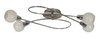 Lampa sufitowa 4X40W E14 satyna AVILA 98-10100