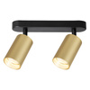 Oprawa Pipe Spot Złoty 2xGU10