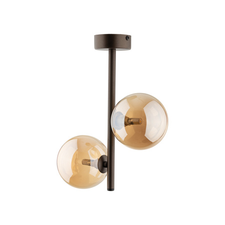 Lampa sufitowa ESTERA Brown 2xG9