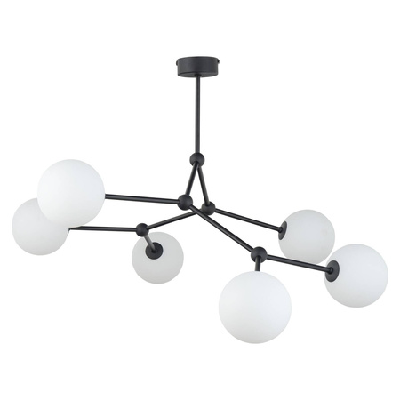 Lampa sufitowa FAIRY Black 6xG9