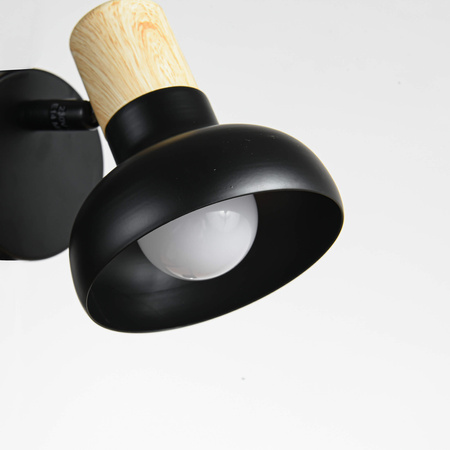 Light prestige Arezzo kinkiet czarny LP-1420/1W BK