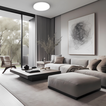 Plafon MAQ 40W 3CCT Biały